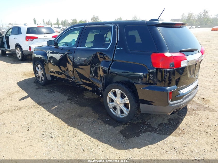Vin: 2gkalmek4h6107542, lot: 46244700, gmc terrain sle-1 20173
