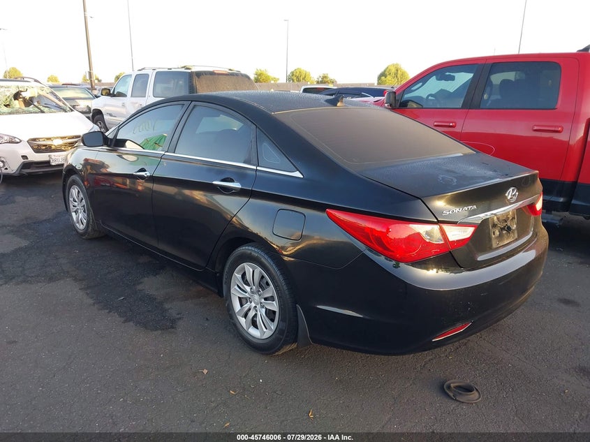 Vin: 5npeb4ac4bh229805, lot: 46244710, hyundai sonata gls 20113