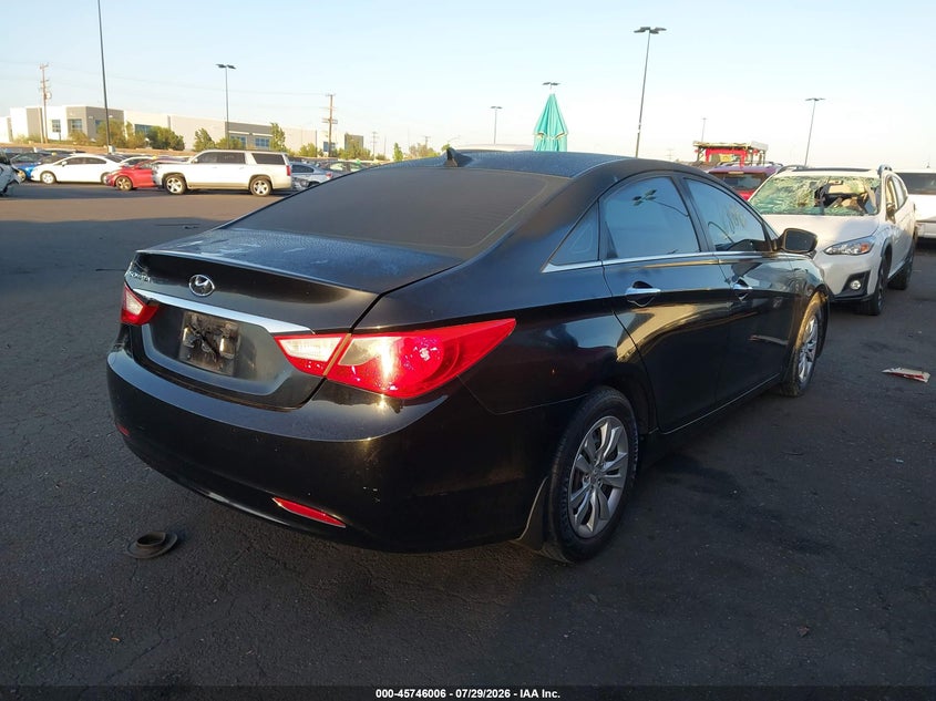Vin: 5npeb4ac4bh229805, lot: 46244710, hyundai sonata gls 20114