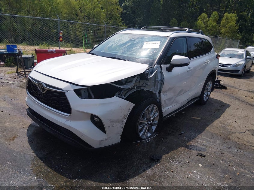 Vin: 5tdyzrah2ls016364, lot: 46244718, toyota highlander limited 20202