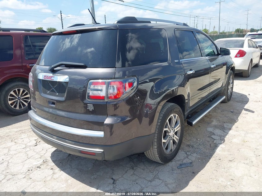 Vin: 1gkkrskd8fj338425, lot: 46244722, gmc acadia slt-2 20154