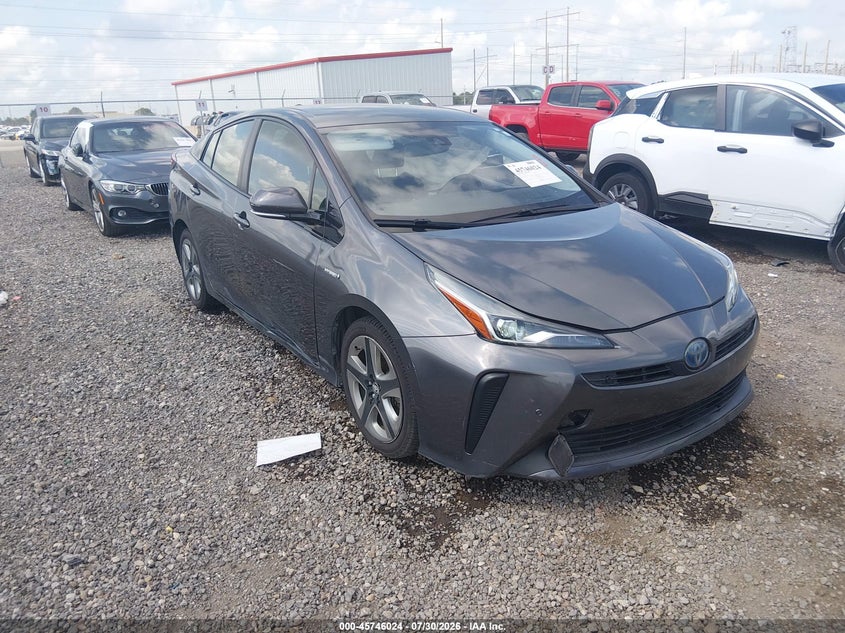 2019 TOYOTA PRIUS auction photo 1