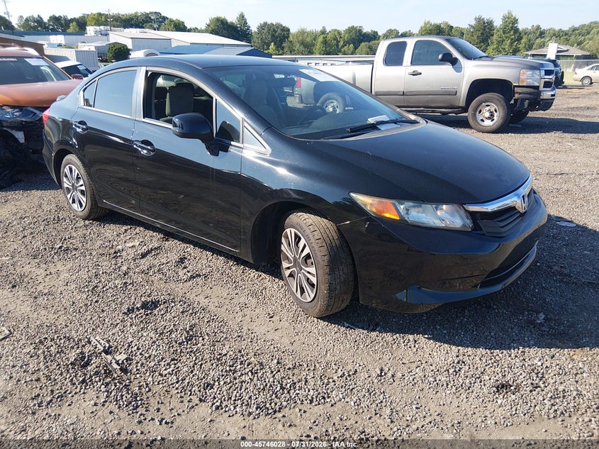 2012 HONDA CIVIC auction photo 1