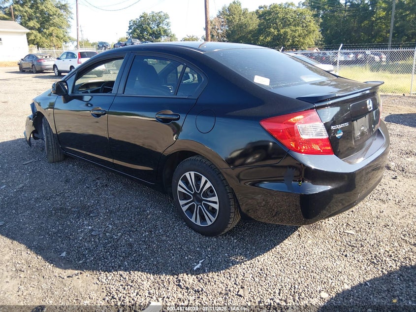 2012 HONDA CIVIC auction photo 3