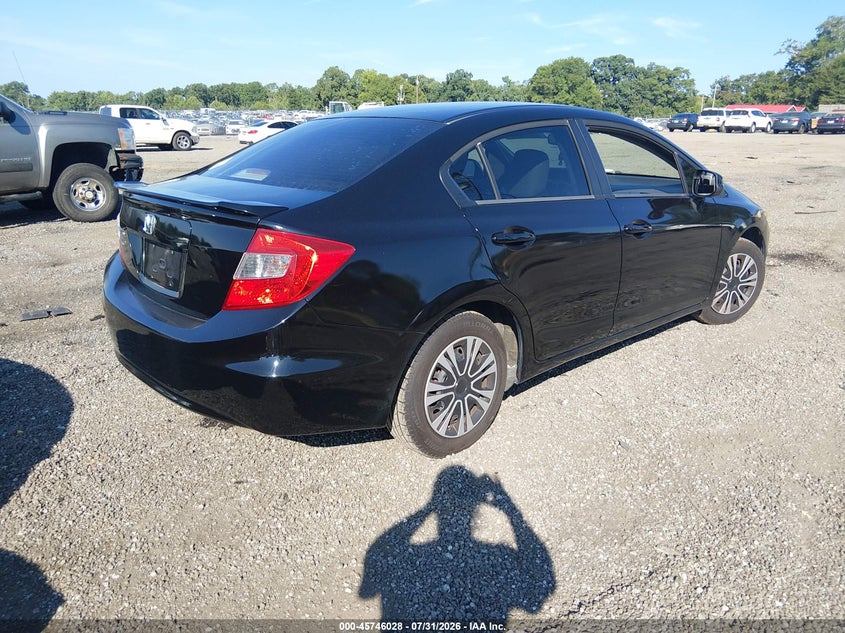2012 HONDA CIVIC auction photo 4