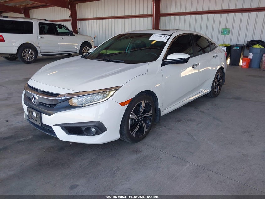 Vin: 19xfc1f94he203182, lot: 46244735, honda civic touring 20172