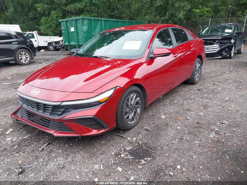 Vin: kmhlm4dg0ru829653, lot: 46244742, hyundai elantra sel 20242
