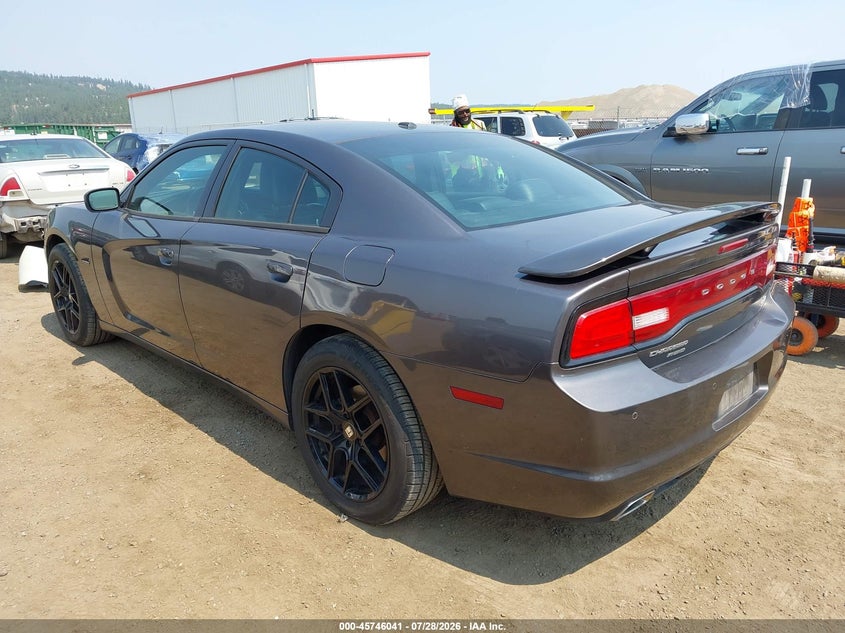 Vin: 2c3cdxdt1eh372162, lot: 46244745, dodge charger r/t max 20143