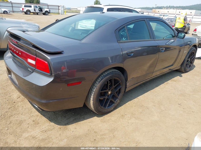 Vin: 2c3cdxdt1eh372162, lot: 46244745, dodge charger r/t max 20144