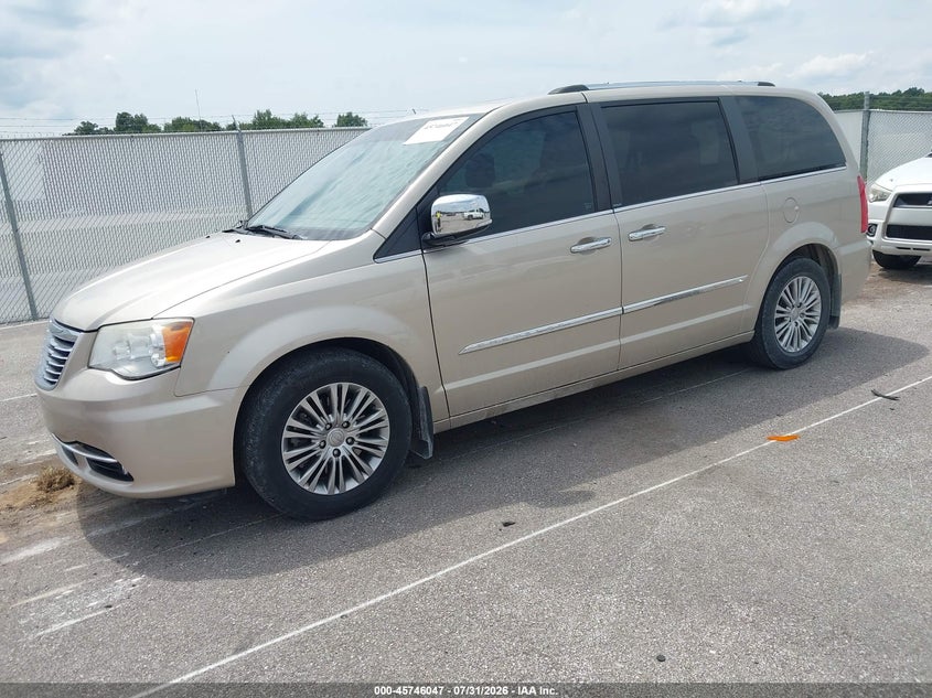 Vin: 2c4rc1gg3dr595929, lot: 46244751, chrysler town & country limited 20132