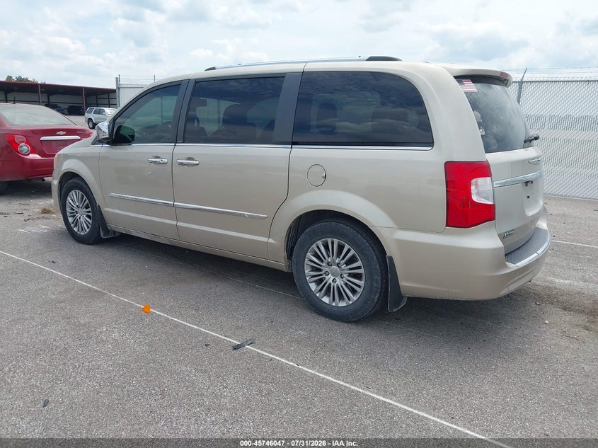 Vin: 2c4rc1gg3dr595929, lot: 46244751, chrysler town & country limited 20133