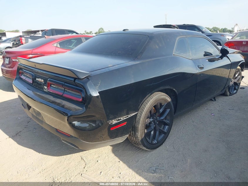 Vin: 2c3cdzag0ph582452, lot: 46244754, dodge challenger sxt 20234