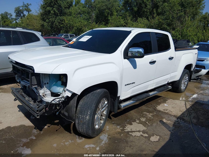 Vin: 1gtg6ce36f1183733, lot: 46244770, gmc canyon 4wd slt 20152