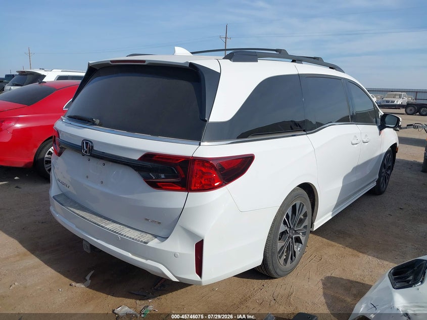 Vin: 5fnrl6h91tb028335, lot: 46244779, honda odyssey elite 20264
