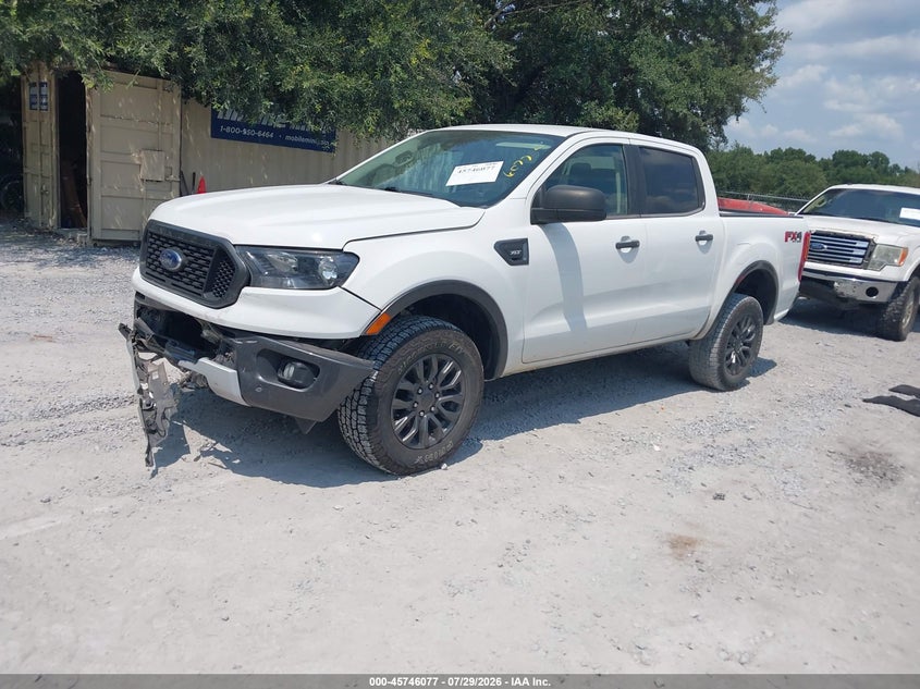 Vin: 1fter4fh1kla12286, lot: 46244781, ford ranger xlt 20192