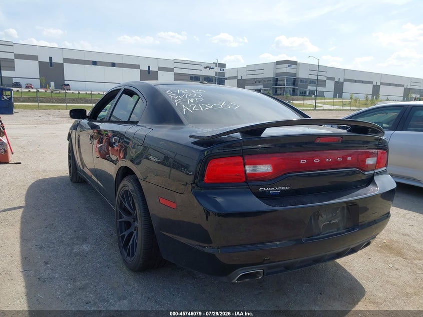 Vin: 2c3cdxhg3eh178181, lot: 46244783, dodge charger sxt plus 20143