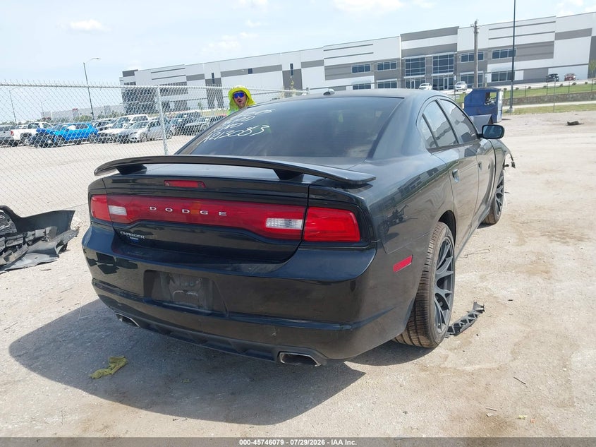 Vin: 2c3cdxhg3eh178181, lot: 46244783, dodge charger sxt plus 20144