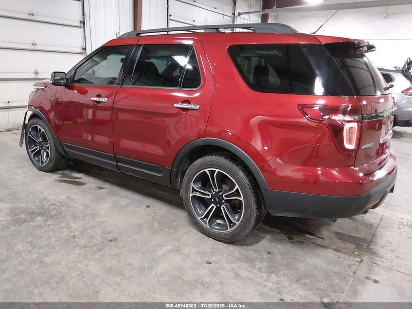 Vin: 1fm5k8gt2ega53842, lot: 46244787, ford explorer sport 20143
