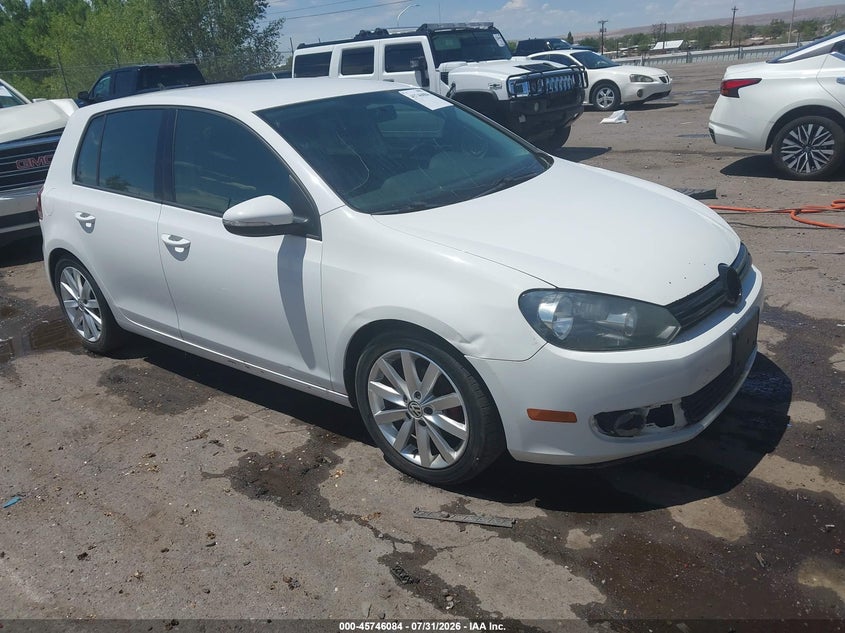 2011 VOLKSWAGEN GOLF auction photo 1