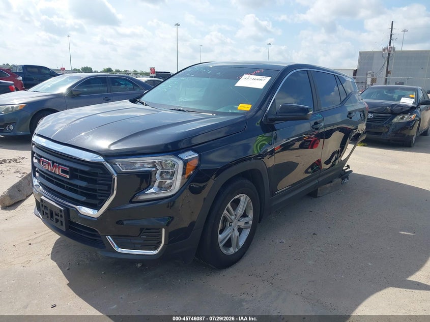 Vin: 3gkalmeg3pl203376, lot: 46244791, gmc terrain fwd sle 20232
