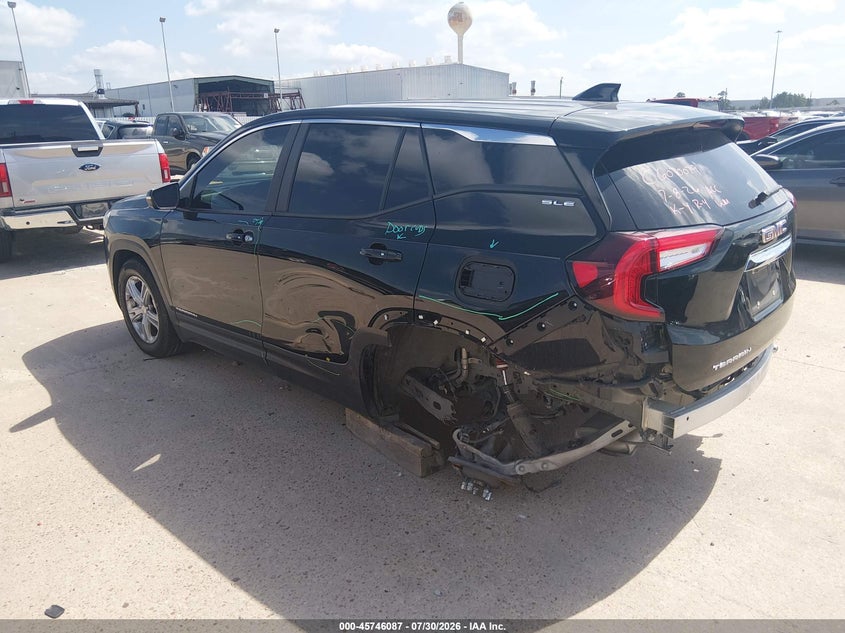 Vin: 3gkalmeg3pl203376, lot: 46244791, gmc terrain fwd sle 20233