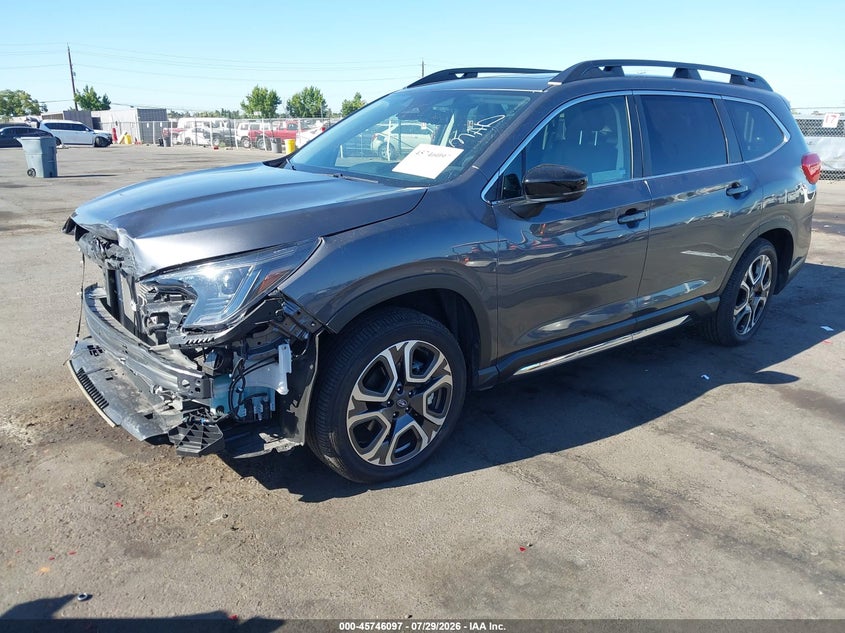 Vin: 4s4wmald8s3431170, lot: 46244801, subaru ascent limited 8-passenger 20252