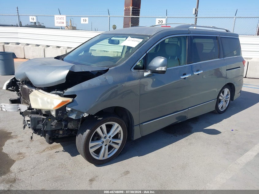 Vin: jn8ae2kp9c9044790, lot: 46244803, nissan quest le 20122