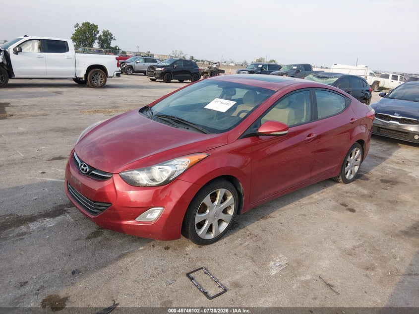 Vin: kmhdh4ae6cu307855, lot: 46244806, hyundai elantra limited (ulsan plant) 20122