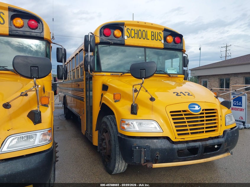 2016 BLUE BIRD SCHOOL BUS / TRANSIT BUS auction photo 1