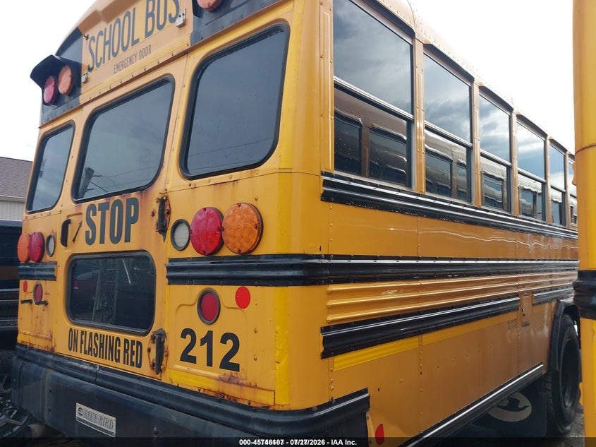 2016 BLUE BIRD SCHOOL BUS / TRANSIT BUS auction photo 4
