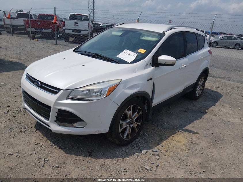 Vin: 1fmcu0j90gua38759, lot: 46244819, ford escape titanium 20162