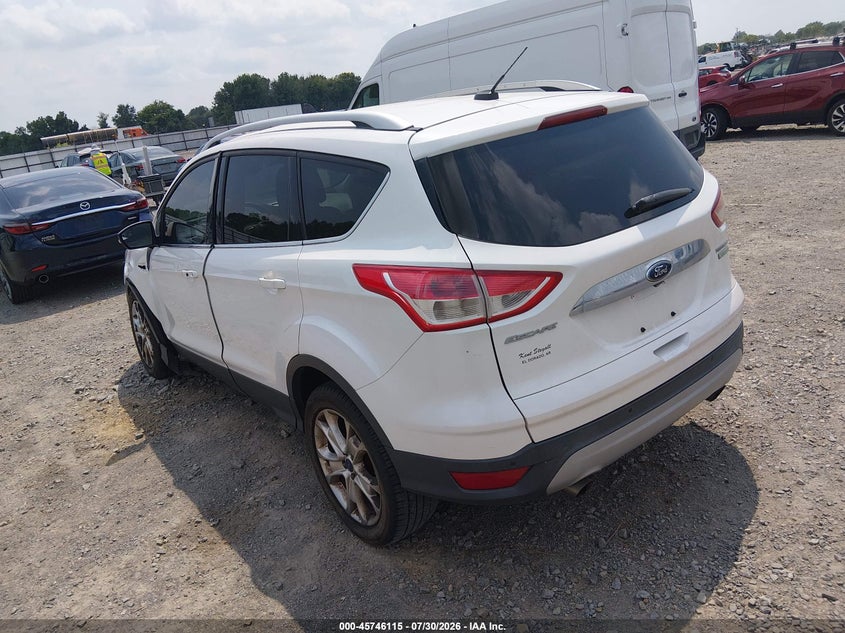 Vin: 1fmcu0j90gua38759, lot: 46244819, ford escape titanium 20163