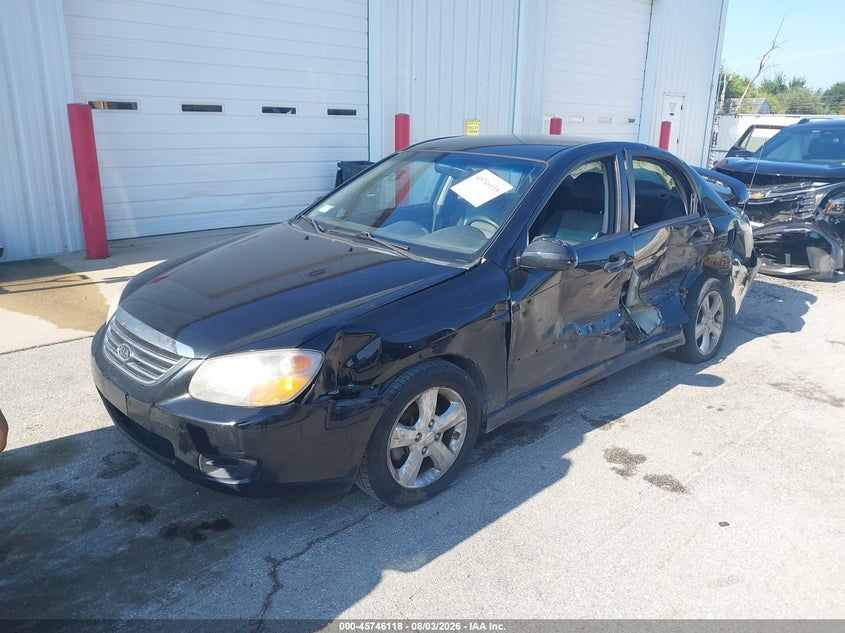 2007 KIA SPECTRA auction photo 2