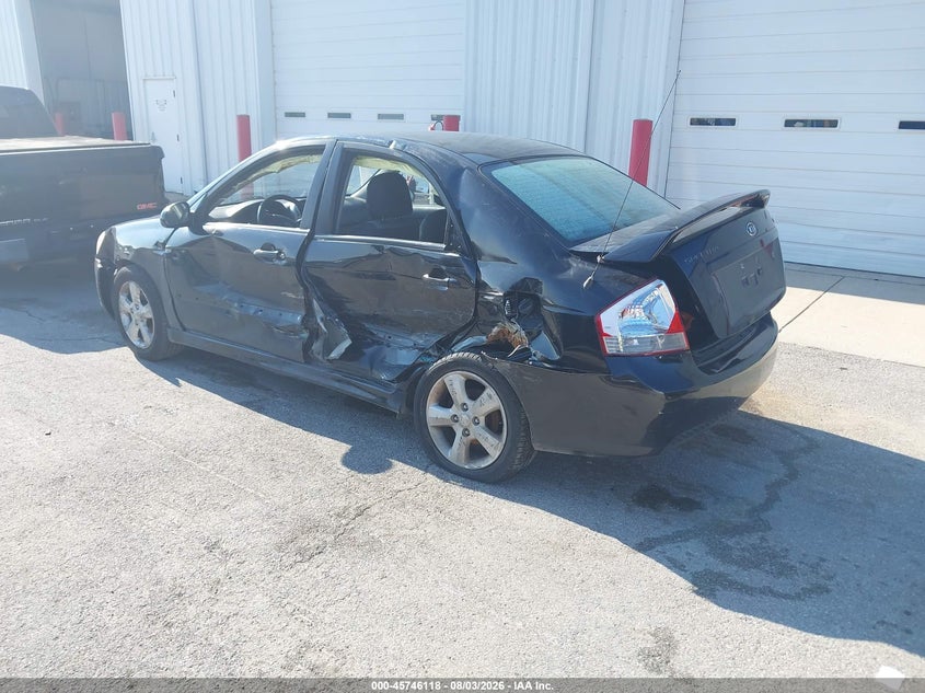 2007 KIA SPECTRA auction photo 3