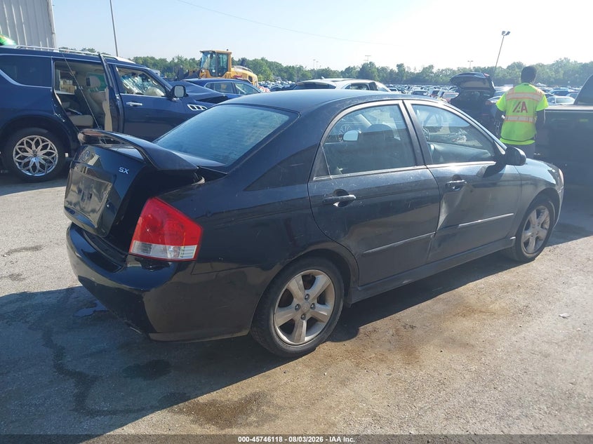 2007 KIA SPECTRA auction photo 4