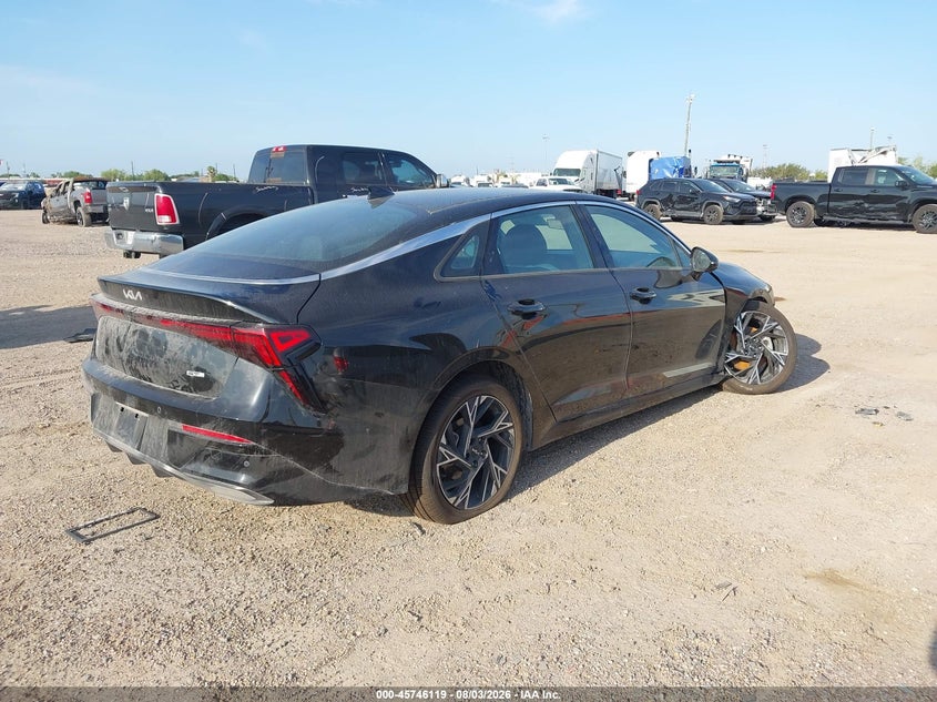 Vin: knag64j73s5273114, lot: 46244823, kia k5 gt-line 20254