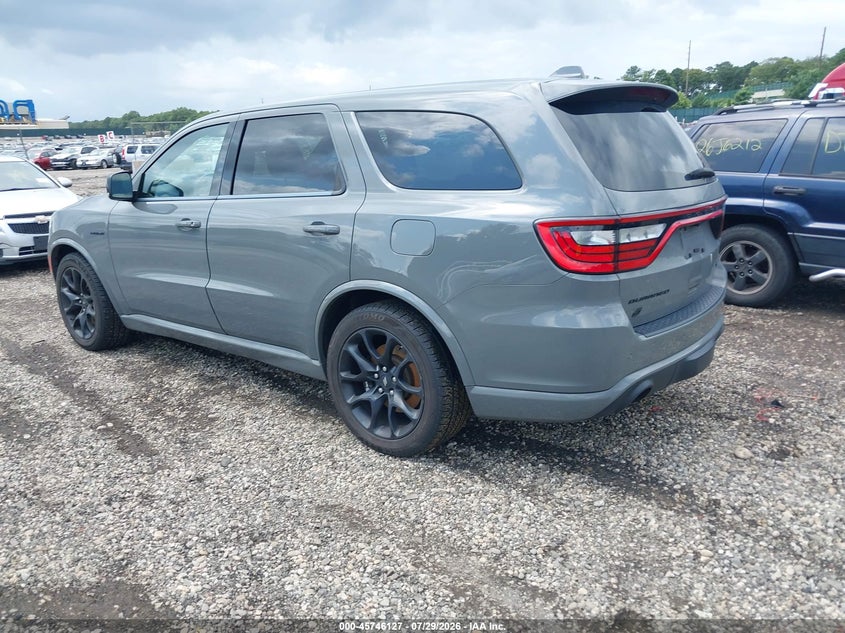 Vin: 1c4sdjct4mc878818, lot: 46244831, dodge durango r/t awd 20213