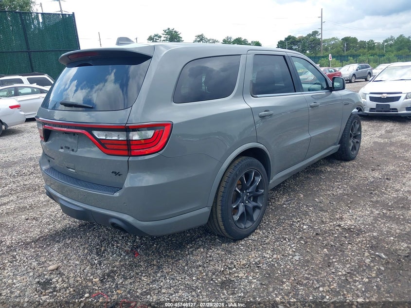 Vin: 1c4sdjct4mc878818, lot: 46244831, dodge durango r/t awd 20214