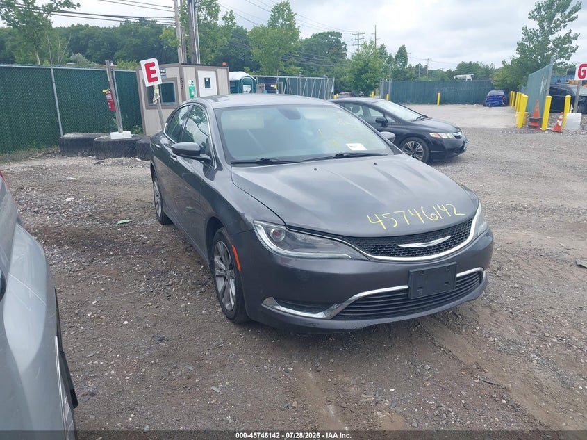 2015 CHRYSLER 200 auction photo 1