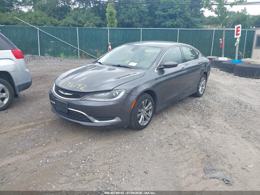2015 CHRYSLER 200 auction photo 2