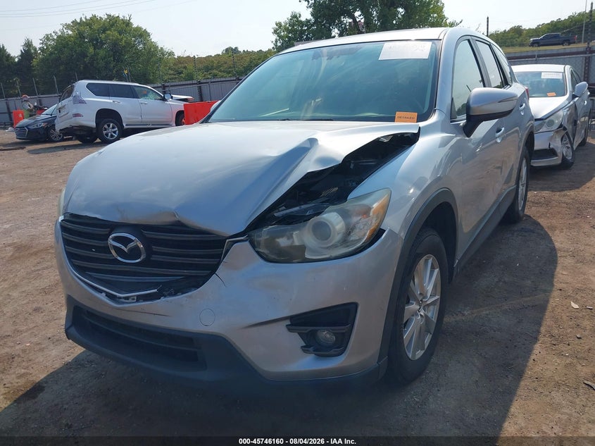 Vin: jm3ke4cy4g0642435, lot: 46244864, mazda cx-5 touring 20162