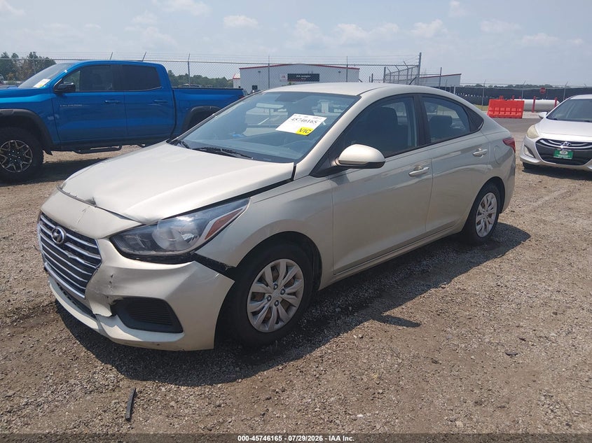 Vin: 3kpc24a69le103592, lot: 46244869, hyundai accent se 20202