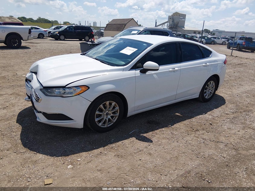 Vin: 3fa6p0g77jr257964, lot: 46244872, ford fusion s 20182