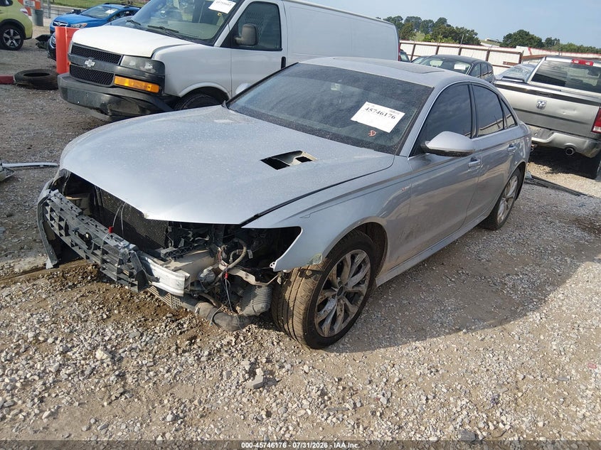 Vin: wauf8afc4jn056292, lot: 46244880, audi a6 2.0t premium/2.0t sport 20182