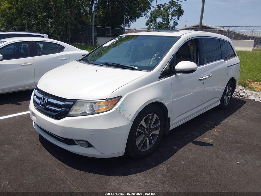 Vin: 5fnrl5h99fb006792, lot: 46244884, honda odyssey touring/touring elite 20152
