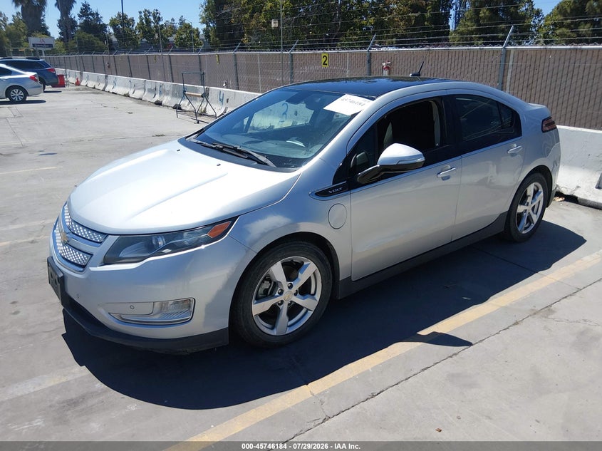 Vin: 1g1rc6e41bu100142, lot: 46244888, chevrolet volt 20112