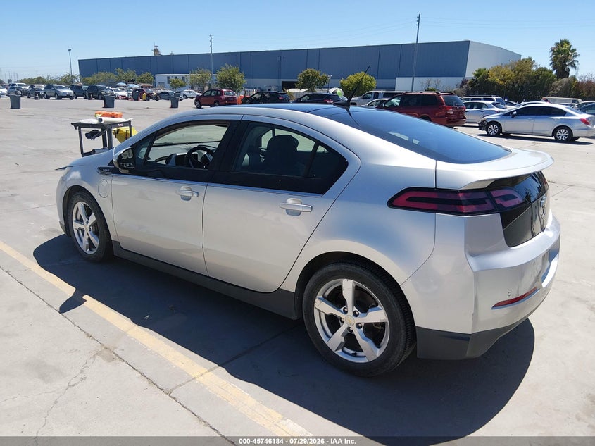 Vin: 1g1rc6e41bu100142, lot: 46244888, chevrolet volt 20113