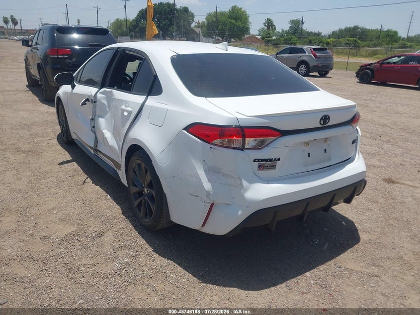 Vin: 5yfs4mce2rp168740, lot: 46244892, toyota corolla se 20243