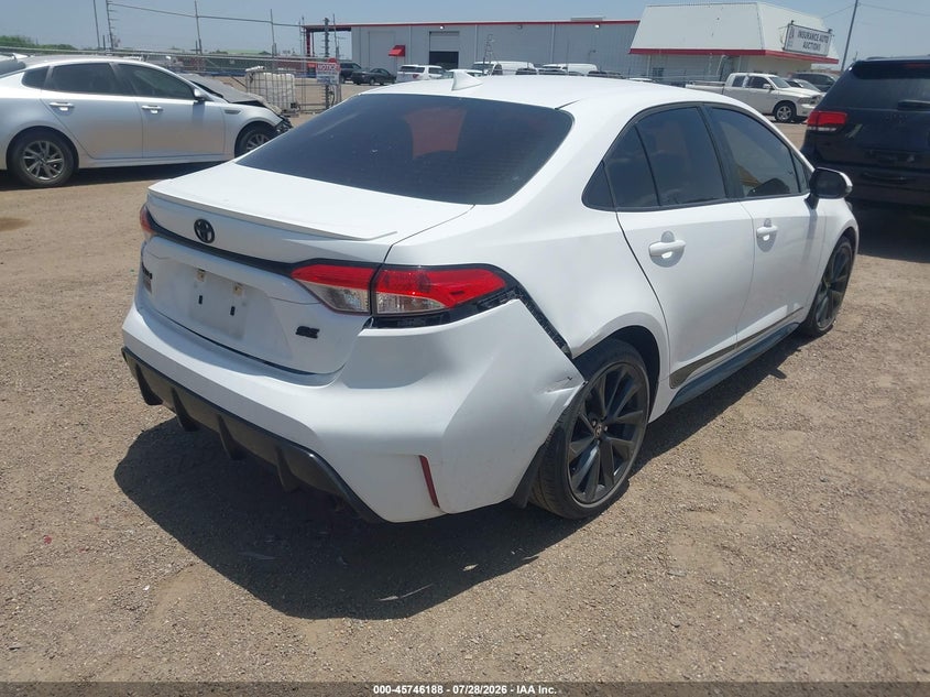 Vin: 5yfs4mce2rp168740, lot: 46244892, toyota corolla se 20244