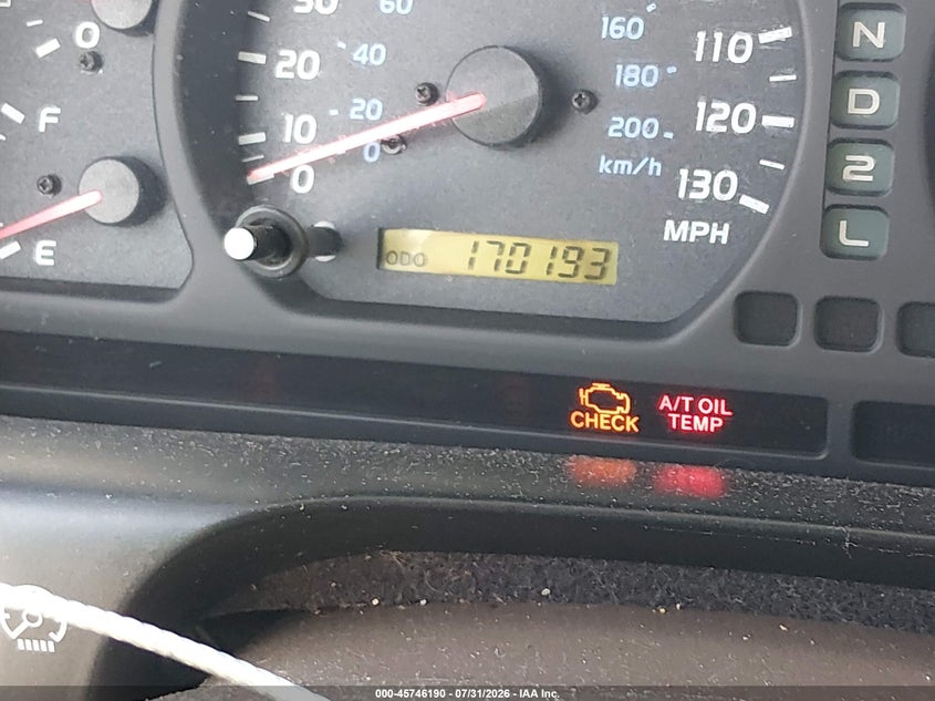 1999 TOYOTA LAND CRUISER auction photo 7